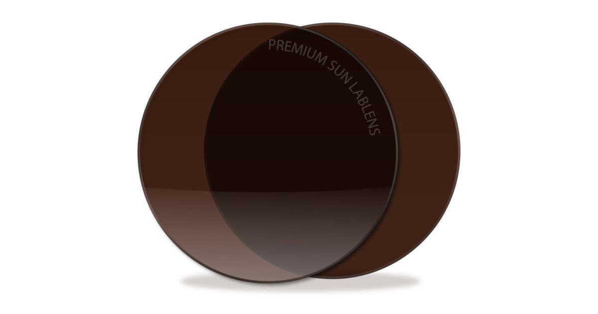 Lens Solid Brown Solid premium sunglass replacement lenses - Sunlens Service